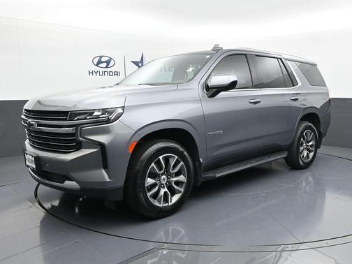 Steel Metallic 2021 Chevrolet Tahoe LT