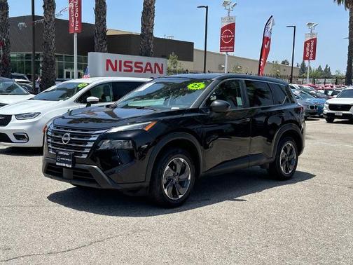 Black 2025 Nissan Rogue SV