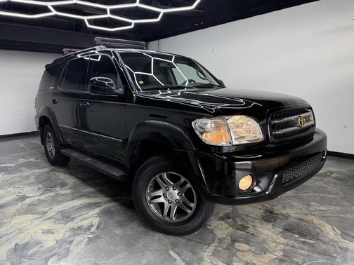 Black 2004 Toyota Sequoia Limited