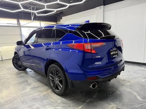 Apex Blue Pearl 2021 Acura RDX A-Spec