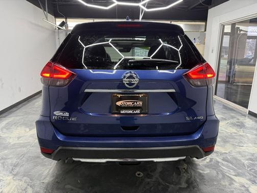 Caspian Blue 2017 Nissan Rogue Platinum