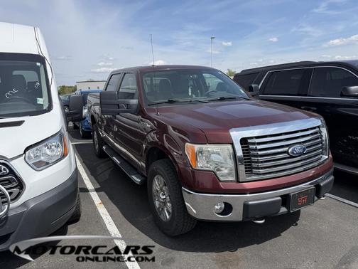 Red 2010 Ford F-150 XLT