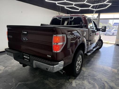 Red 2010 Ford F-150 XLT