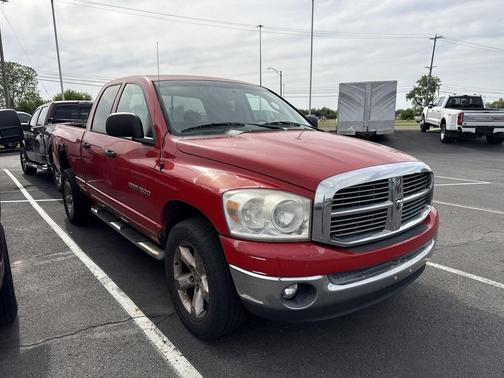 Red 2007 Dodge Ram 1500 Sport Quad Cab