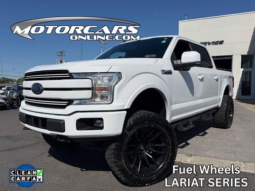 Oxford White 2019 Ford F-150 Lariat