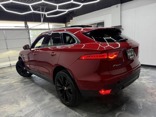 Red 2020 Jaguar F-PACE Portfolio P300 AWD Automatic