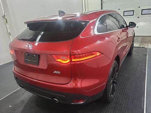 Red 2020 Jaguar F-PACE Portfolio P300 AWD Automatic
