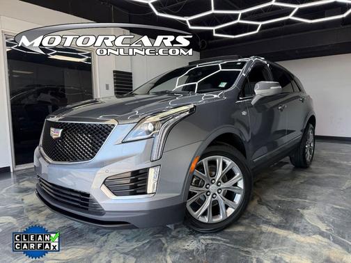 Gray 2021 Cadillac XT5 Sport