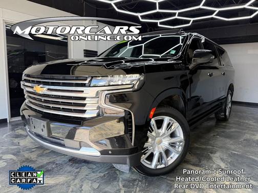 Black 2021 Chevrolet Suburban High Country