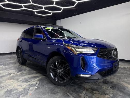 Apex Blue Pearl 2022 Acura RDX A-Spec Package