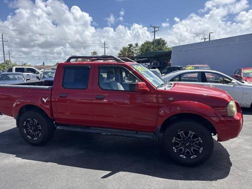 Aztec Red Clearcoat 2003 Nissan Frontier SE