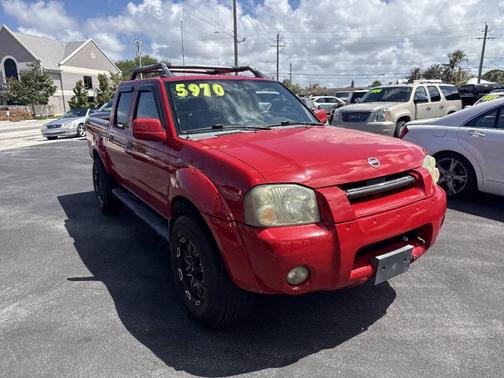 Aztec Red Clearcoat 2003 Nissan Frontier SE