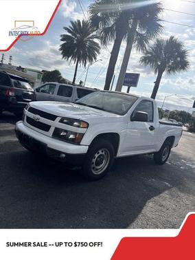 Summit White 2012 Chevrolet Colorado Work Truck