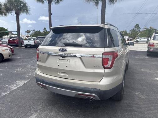 White Gold 2017 Ford Explorer XLT