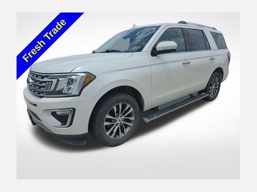 White Platinum Clearcoat Metallic 2018 Ford Expedition Limited