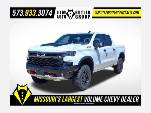 Summit White 2026 Chevrolet Silverado 1500 ZR2