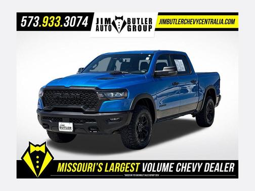 Hydro Blue Pearlcoat 2025 RAM 1500 Rebel