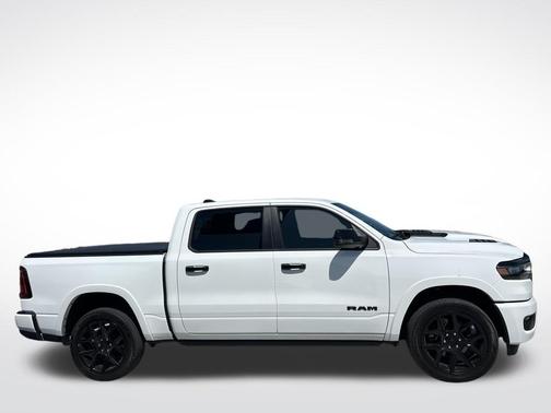 Bright White Clearcoat 2025 RAM 1500 Laramie