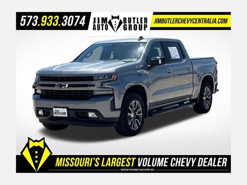 Satin Steel Metallic 2019 Chevrolet Silverado 1500 RST