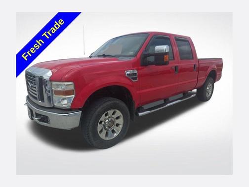 Red Clearcoat 2008 Ford F-250 Lariat