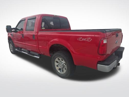 Red Clearcoat 2008 Ford F-250 Lariat