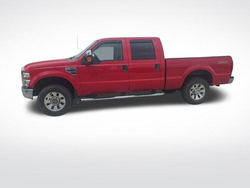 Red Clearcoat 2008 Ford F-250 Lariat