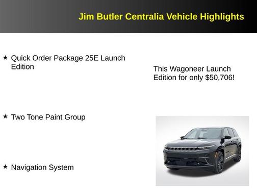Diamond Black 2024 Jeep Wagoneer S Launch Edition