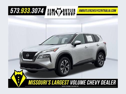 Brilliant Silver Metallic 2023 Nissan Rogue SV