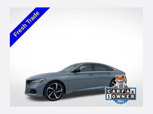 Lunar Silver Metallic 2022 Honda Accord Sport 2.0T