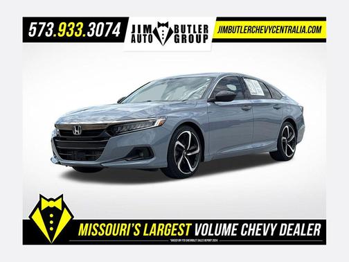 Lunar Silver Metallic 2022 Honda Accord Sport 2.0T