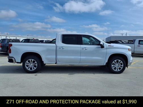 Polar White 2026 Chevrolet Silverado 1500 LTZ