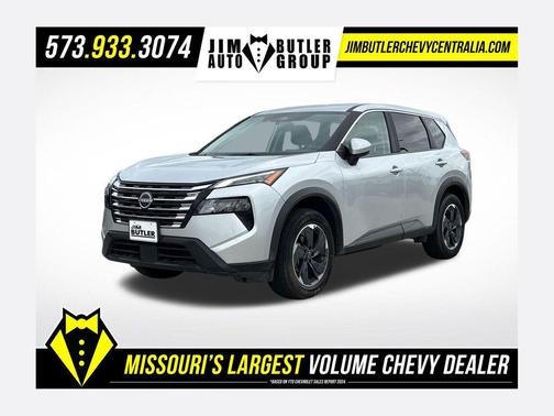 Brilliant Silver Metallic 2025 Nissan Rogue SV