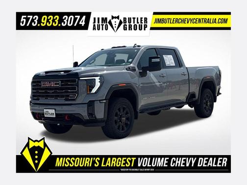 Gray 2025 GMC Sierra 2500 AT4