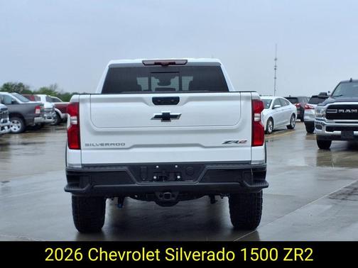 Summit White 2026 Chevrolet Silverado 1500 ZR2