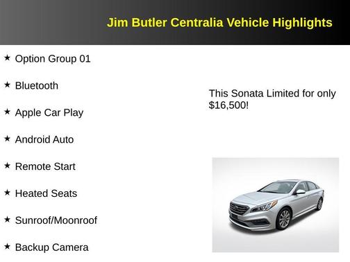 2017 Hyundai SONATA Limited
