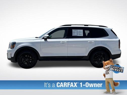 Glacial White Pearl 2024 Kia Telluride SX-Prestige X-Line