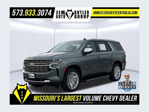 Silver Sage Metallic 2024 Chevrolet Tahoe Premier