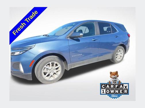 Lakeshore Blue Metallic 2024 Chevrolet Equinox LT