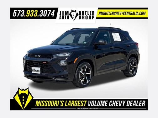 Mosaic Black Metallic 2022 Chevrolet Trailblazer RS