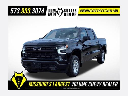 Black 2026 Chevrolet Silverado 1500 RST