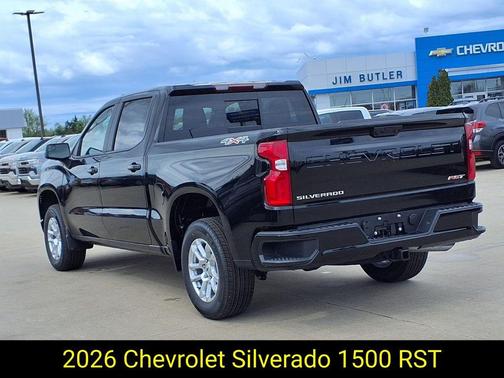 Black 2026 Chevrolet Silverado 1500 RST