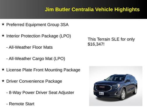 2018 GMC Terrain SLE