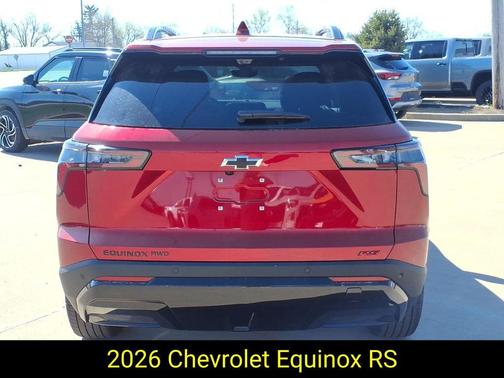 Radiant Red 2026 Chevrolet Equinox RS