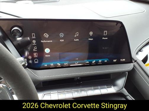 2026 Chevrolet Corvette Stingray w/2LT