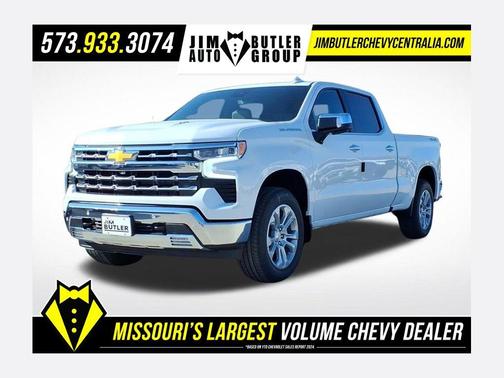 Summit White 2026 Chevrolet Silverado 1500 LTZ