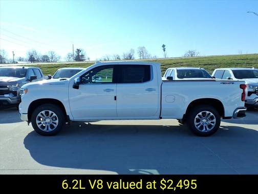 Summit White 2026 Chevrolet Silverado 1500 LTZ