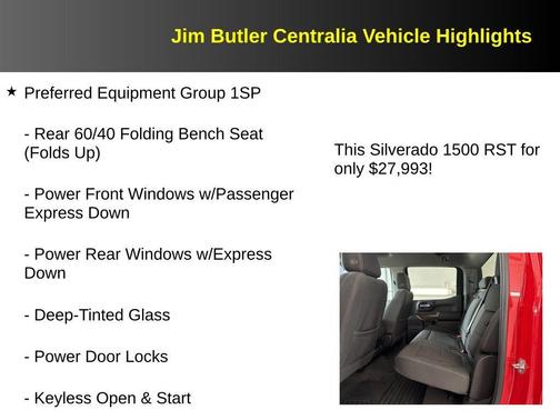 Red 2022 Chevrolet Silverado 1500 Limited RST