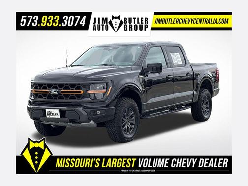 Black Metallic 2024 Ford F-150 Tremor