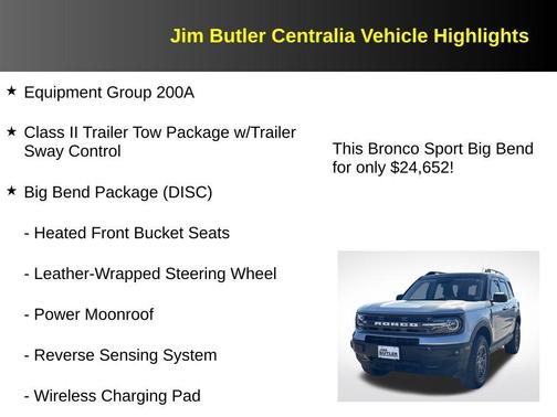 2021 Ford Bronco Sport Big Bend