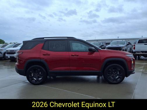 Radiant Red 2026 Chevrolet Equinox LT